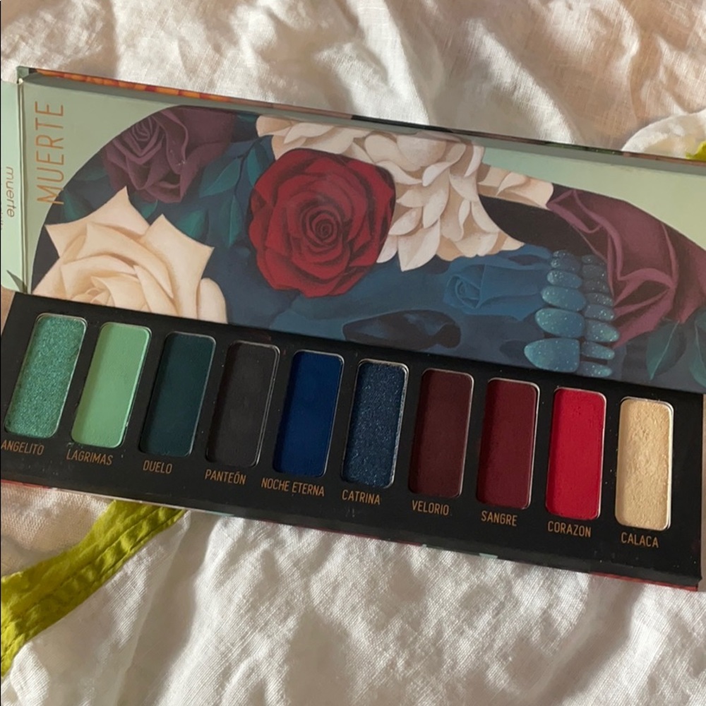 Melt Muerte palette excellent swatched condition